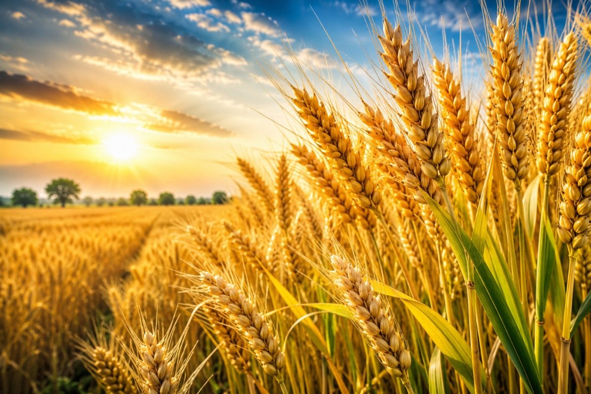 Wheat crop
